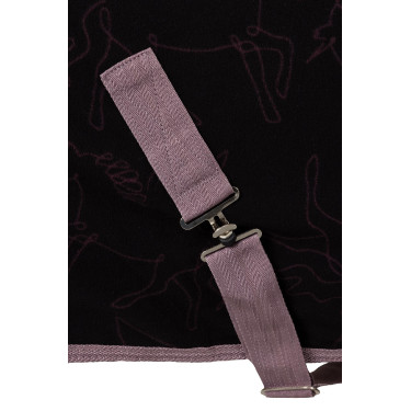 Polar-Decke für Pony Horze Pegasus Feuerstein Grau