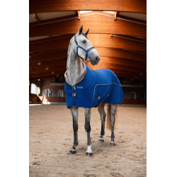 Polar-Fleecedecke Delémont Horze Arktisblau