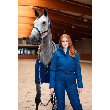 Polar-Fleecedecke Delémont Horze Arktisblau