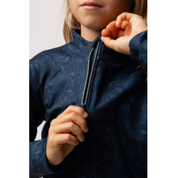 Trainings-T-Shirt Pegasus Kinder Horze Blaubeere Trainings-T-Shirt Pegasus Kinder Horze Blaubeere