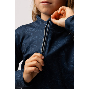 Trainings-T-Shirt Pegasus Kinder Horze Blaubeere Trainings-T-Shirt Pegasus Kinder Horze Blaubeere