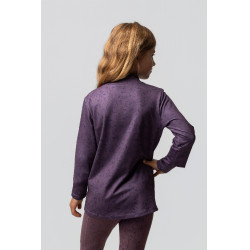 Trainings-T-Shirt Pegasus Kinder Horze Feuerstein Grau