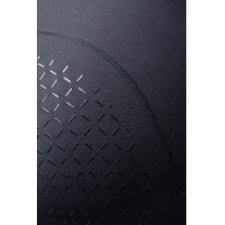 Winterreitleggings Damen Vollbesatz Horze Dea Dunkelmarine Blau