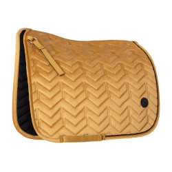 Dressur-Schabracke Horze Delémont Goldbraun