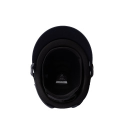 Schimmernder Metall-Helm Monarch II Horze Dunkelblau