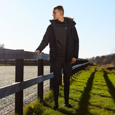 Herren-Winterparka Garren B Vertigo Dunkelmarineblau