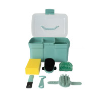 Putzbox und Bürsten Horze Kinder Wazabi Putzbox und Bürsten Horze Kinder Wazabi