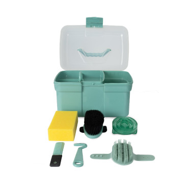 Putzbox und Bürsten Horze Kinder Wazabi