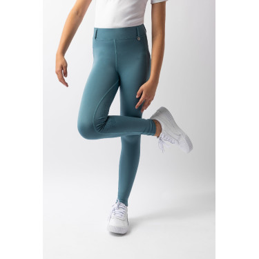 Reitleggings Horze Dea Kinder Arktisblau
