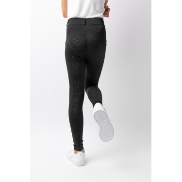 Reitleggings Horze Dea Kinder Schwarz