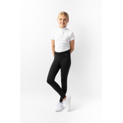 Reitleggings Horze Dea Kinder Schwarz