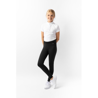 Reitleggings Horze Dea Kinder Schwarz