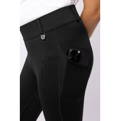 Reitleggings Horze Dea Kinder Schwarz
