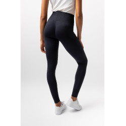 Scrunch Strumpfhose Horze Nessa Full Grip nahtlos Schwarz