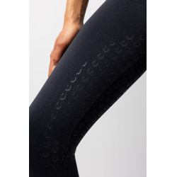 Scrunch Strumpfhose Horze Nessa Full Grip nahtlos Schwarz