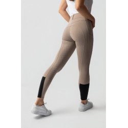 Reithose Horze Evelyn Vollbesatz Damen Einfache Trense Beige