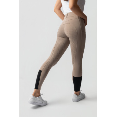 Reithose Horze Evelyn Vollbesatz Damen Einfache Trense Beige