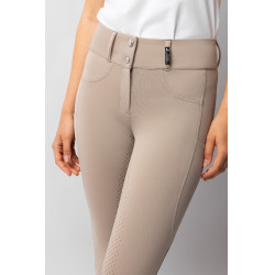 Reithose Horze Evelyn Vollbesatz Damen Einfache Trense Beige