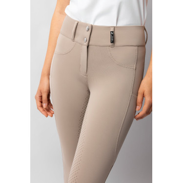 Reithose Horze Evelyn Vollbesatz Damen Einfache Trense Beige