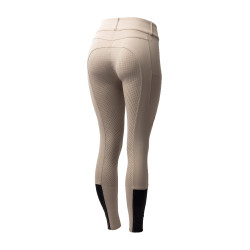 Reithose Horze Evelyn Vollbesatz Damen Einfache Trense Beige