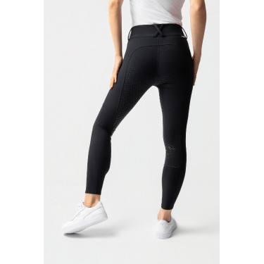 Damen-Vollbesatzreithose Horze Grand Prix Pro Dunkelmarine Blau