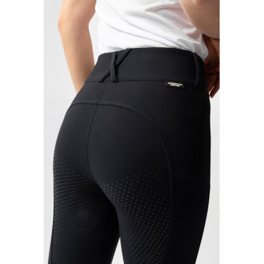 Damen-Vollbesatzreithose Horze Grand Prix Pro Dunkelmarine Blau