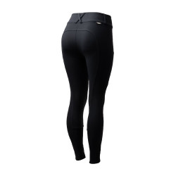 Damen-Vollbesatzreithose Horze Grand Prix Pro Dunkelmarine Blau