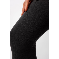 Damenreithose Horze Carolyn Denim Fullgrip Schwarz