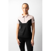 Damen-Poloshirt B Vertigo Giselle zweifarbig Schwarze Schönheit