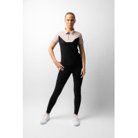 Damen-Poloshirt B Vertigo Giselle zweifarbig Schwarze Schönheit