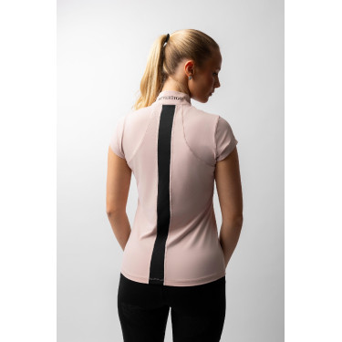 Trainings-T-Shirt B Vertigo Joelle kurzarm Damen Sepia-Rose Rosa Trainings-T-Shirt B Vertigo Joelle kurzarm Damen Sepia-Rose Rosa