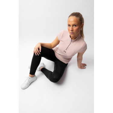 Trainings-T-Shirt B Vertigo Joelle kurzarm Damen Sepia-Rose Rosa Trainings-T-Shirt B Vertigo Joelle kurzarm Damen Sepia-Rose Rosa