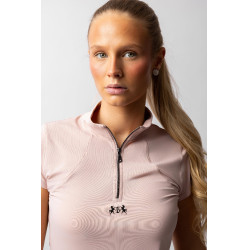 Trainings-T-Shirt B Vertigo Joelle kurzarm Damen Sepia-Rose Rosa Trainings-T-Shirt B Vertigo Joelle kurzarm Damen Sepia-Rose Rosa