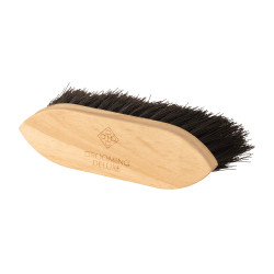 Harte Bürste Wooden Classic Medium Grooming Deluxe Schwarz