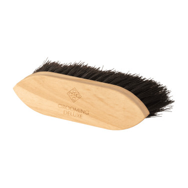 Harte Bürste Wooden Classic Medium Grooming Deluxe Schwarz