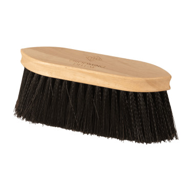 Harte Bürste Wooden Classic Medium Grooming Deluxe Schwarz