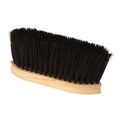 Harte Bürste Wooden Classic Medium Grooming Deluxe Schwarz