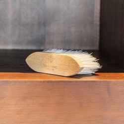 Harte Bürste Wooden Classic Medium Grooming Deluxe Natürlich Braun