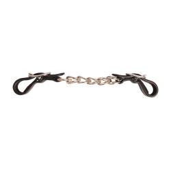 Einfache Hackamore-Kette Dy’on New English Schwarz