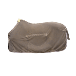 Fliegendecke mit Bauchschutz Comfort Kentucky Beige kariert Fliegendecke mit Bauchschutz Comfort Kentucky Beige kariert