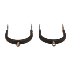 Stahlkugelsporen mit Velari-Gummi Edelstahl Stahlkugelsporen mit Velari-Gummi Edelstahl