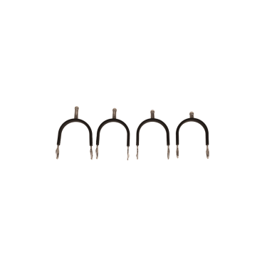 Stahlkugelsporen mit Velari-Gummi Edelstahl