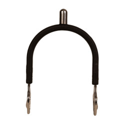 Runde Stahlsporen mit Velari-Gummi Edelstahl Runde Stahlsporen mit Velari-Gummi Edelstahl