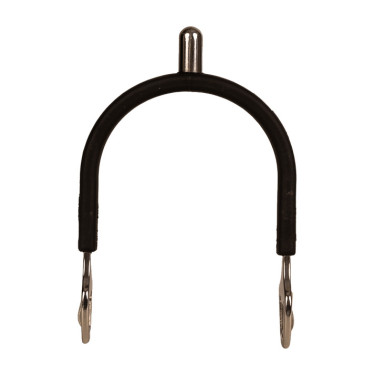 Runde Stahlsporen mit Velari-Gummi Edelstahl Runde Stahlsporen mit Velari-Gummi Edelstahl