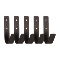 Trensenhalter 5er matt-schwarz Grooming Deluxe Schwarz