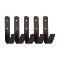 Trensenhalter 5er matt-schwarz Grooming Deluxe Schwarz