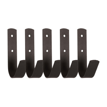 Trensenhalter 5er matt-schwarz Grooming Deluxe Schwarz