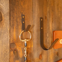 Trensenhalter 5er matt-schwarz Grooming Deluxe Schwarz