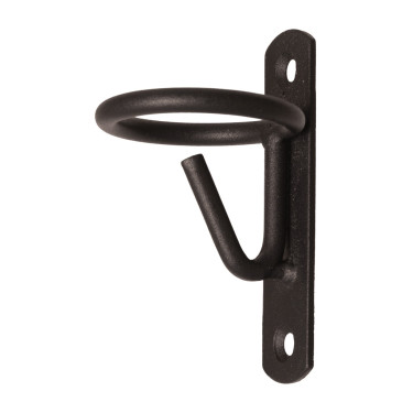 Matte Schraub-Eimerhalter Grooming Deluxe Schwarz