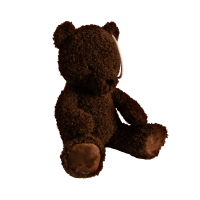 Beruhigendes Plüschpferd-Spielzeug Kentucky Braun